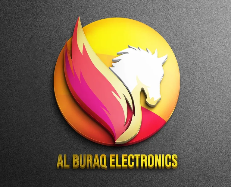 Buraq Electronics Sharjah UAE - Logo and Branding Project