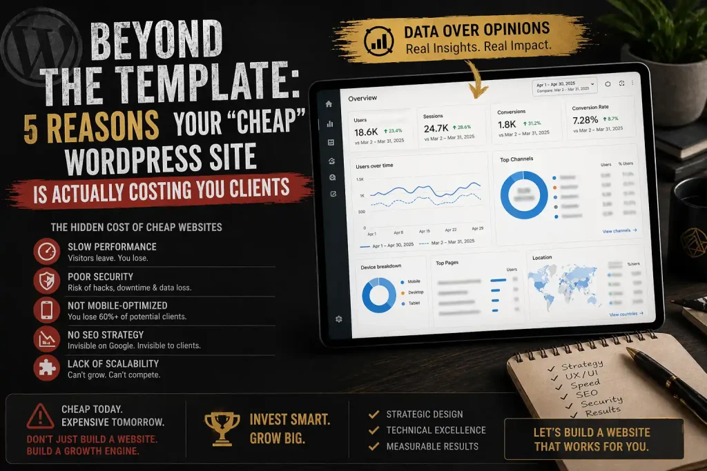 5 Reasons Your 'Cheap' WordPress Site is Actually Costing You Clients