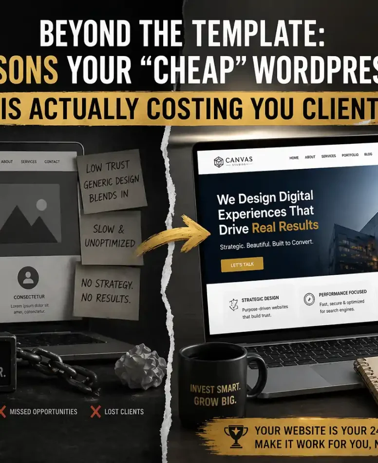 5 Reasons Your 'Cheap' WordPress Site is Actually Costing You Clients