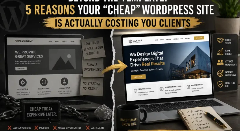 5 Reasons Your 'Cheap' WordPress Site is Actually Costing You Clients