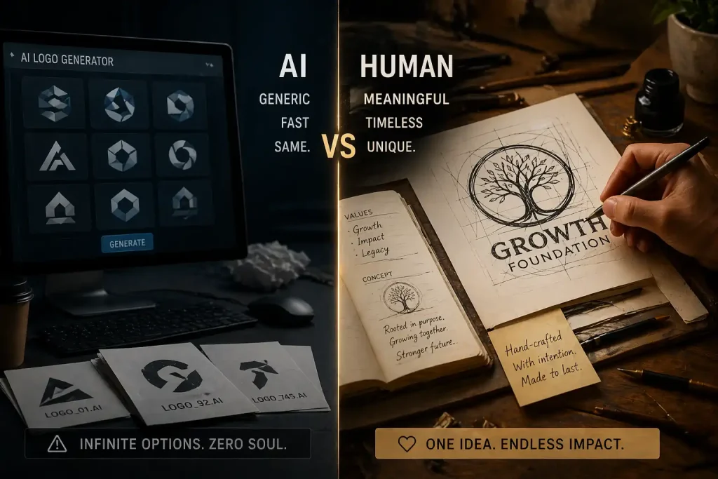 Ai generation vs Manually crafted